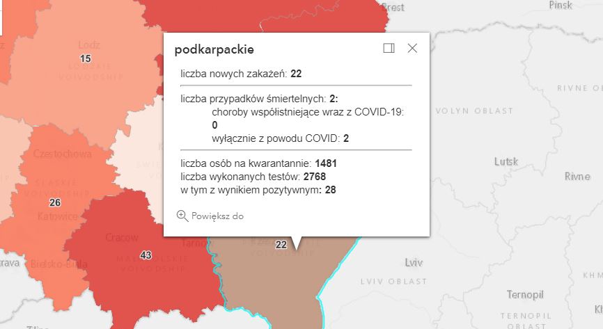 Zakażenia koronawirusem na Podkarpaciu [sobota - 4 września] - Zdjęcie główne