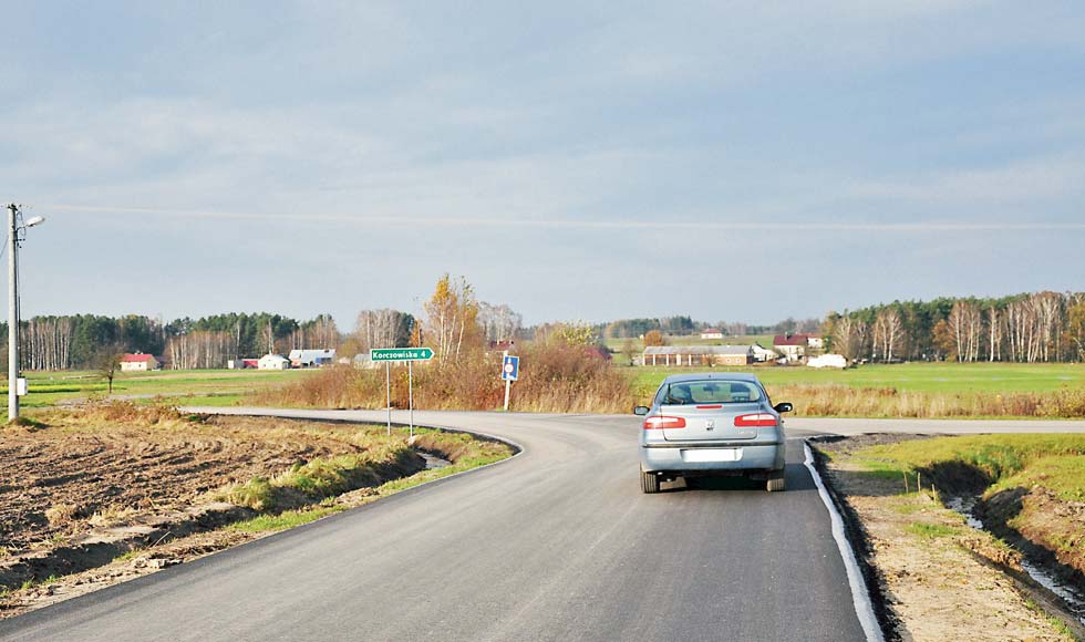 Remont drogi powiatowej relacji Zielonka - Korczowiska zakończony - Zdjęcie główne