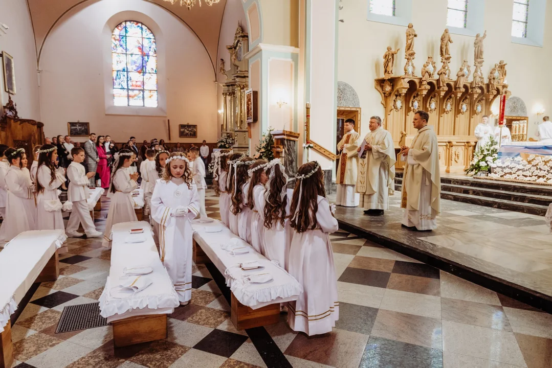 I Komunia Święta dzieci ze Szkoły Podstawowej nr 1