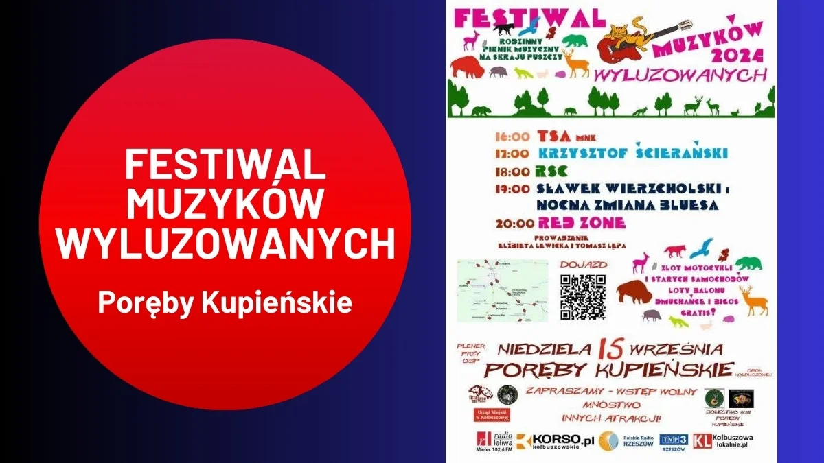 Gwiazdy rocka i nie tylko zagrają w Porębach Kupieńskich na Festiwalu Muzyków Wyluzowanych 2024 - Zdjęcie główne