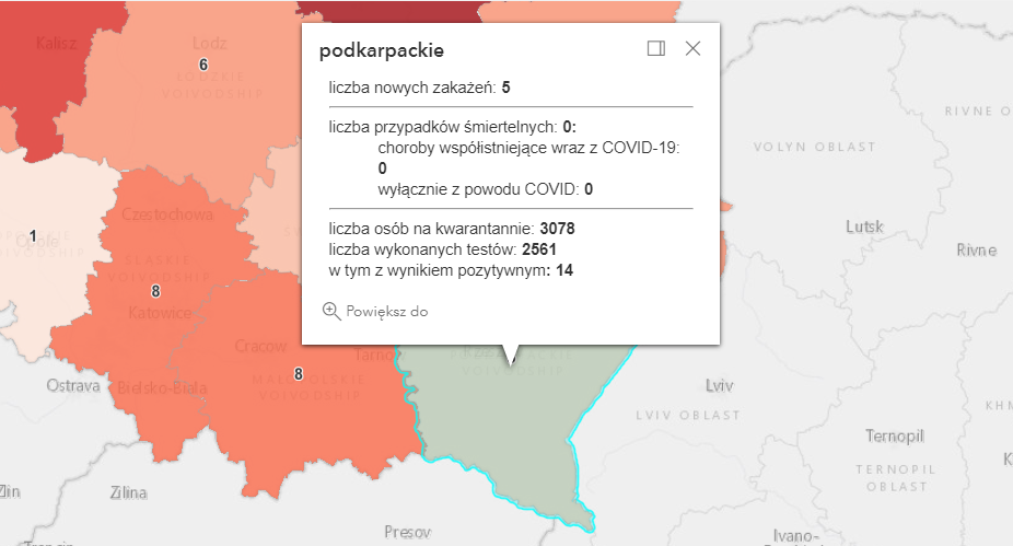 Podkarpacie z nowymi zakażeniami [sobota - 3 lipca] - Zdjęcie główne