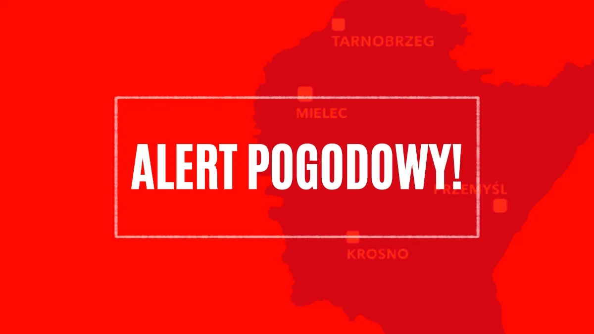 Alert dla całego województwa podkarpackiego. Zacznie się po południu i potrwa całą noc - Zdjęcie główne