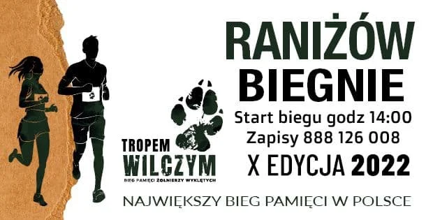 Przed nami Bieg Tropem Wilczym w Raniżowie  - Zdjęcie główne