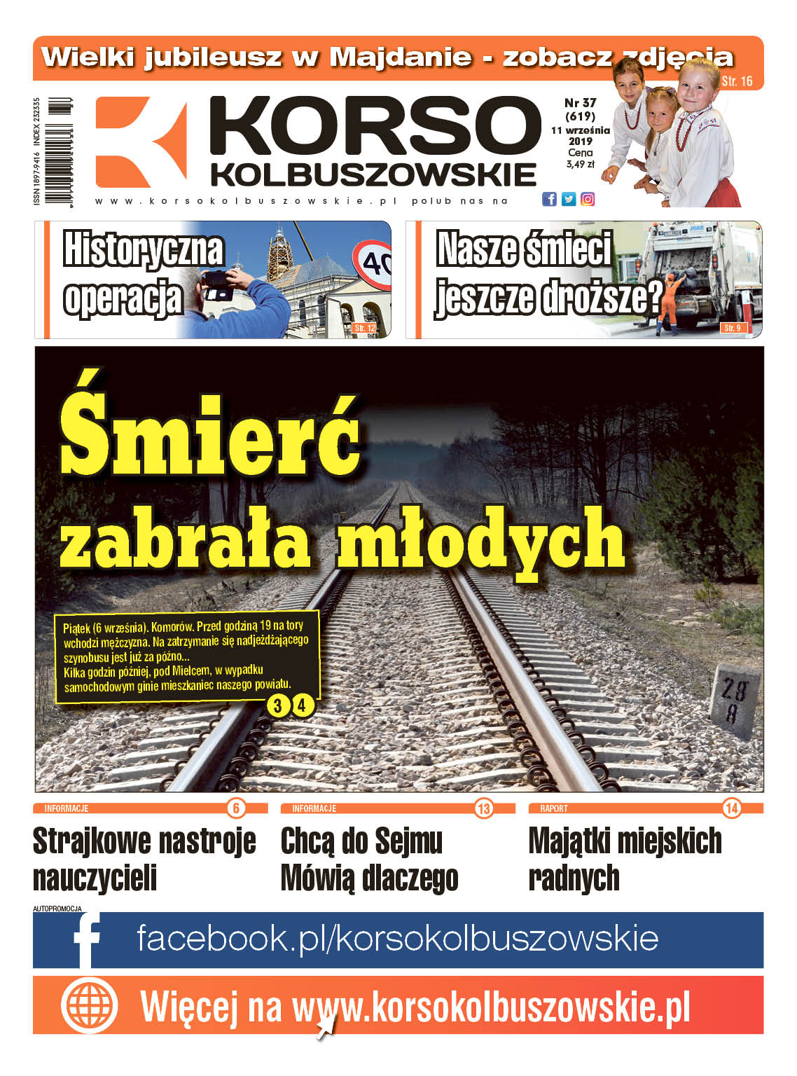 Nowy numer Korso Kolbuszowskie - nr 37/2019 - Zdjęcie główne