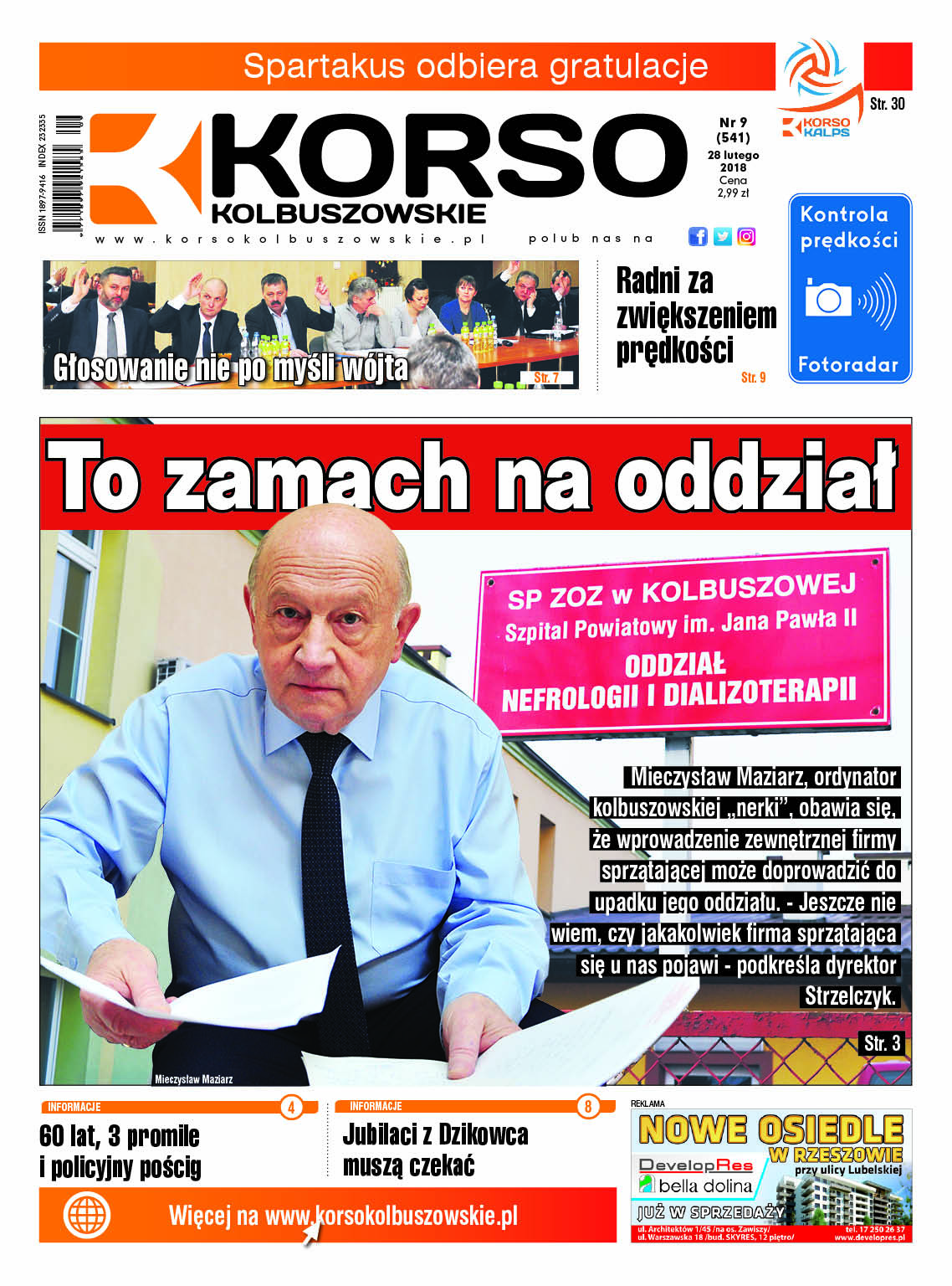 Nowy numer Korso Kolbuszowskie - nr 9/2018 - Zdjęcie główne