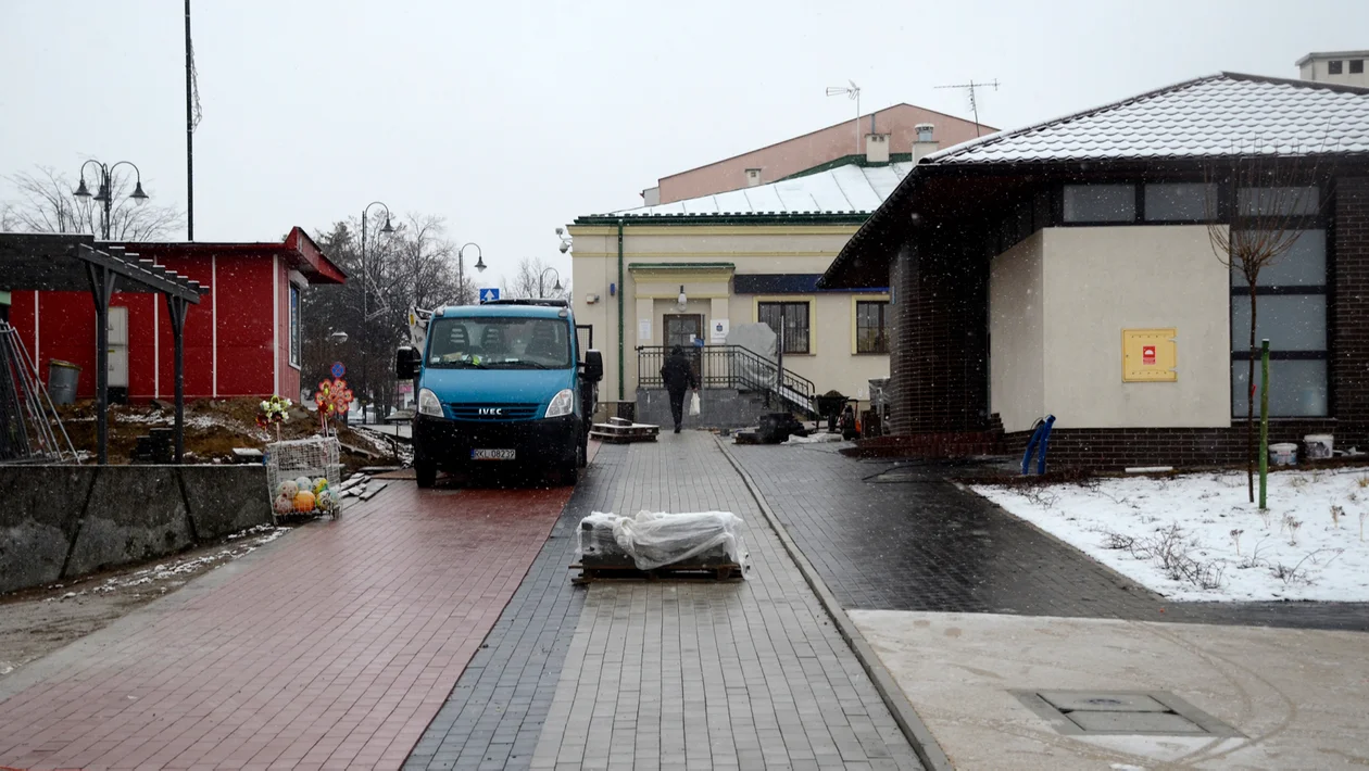 Pierwszy śnieg w Kolbuszowej