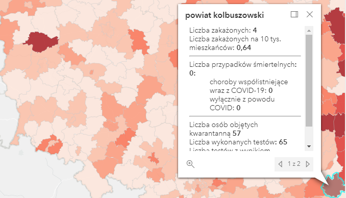 Zakażenia Covid-19 niedużo ponad tysiąc [niedziela - 3 października] - Zdjęcie główne