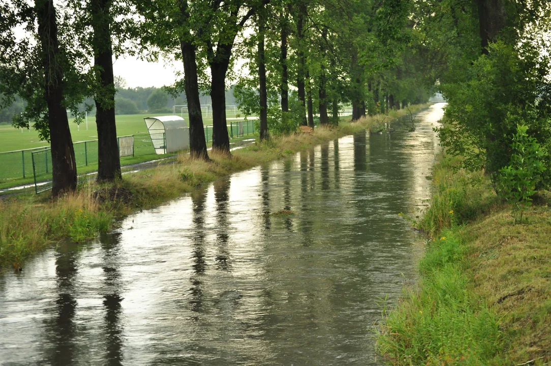 Podtopiona Kolbuszowa - sierpień 2012. 