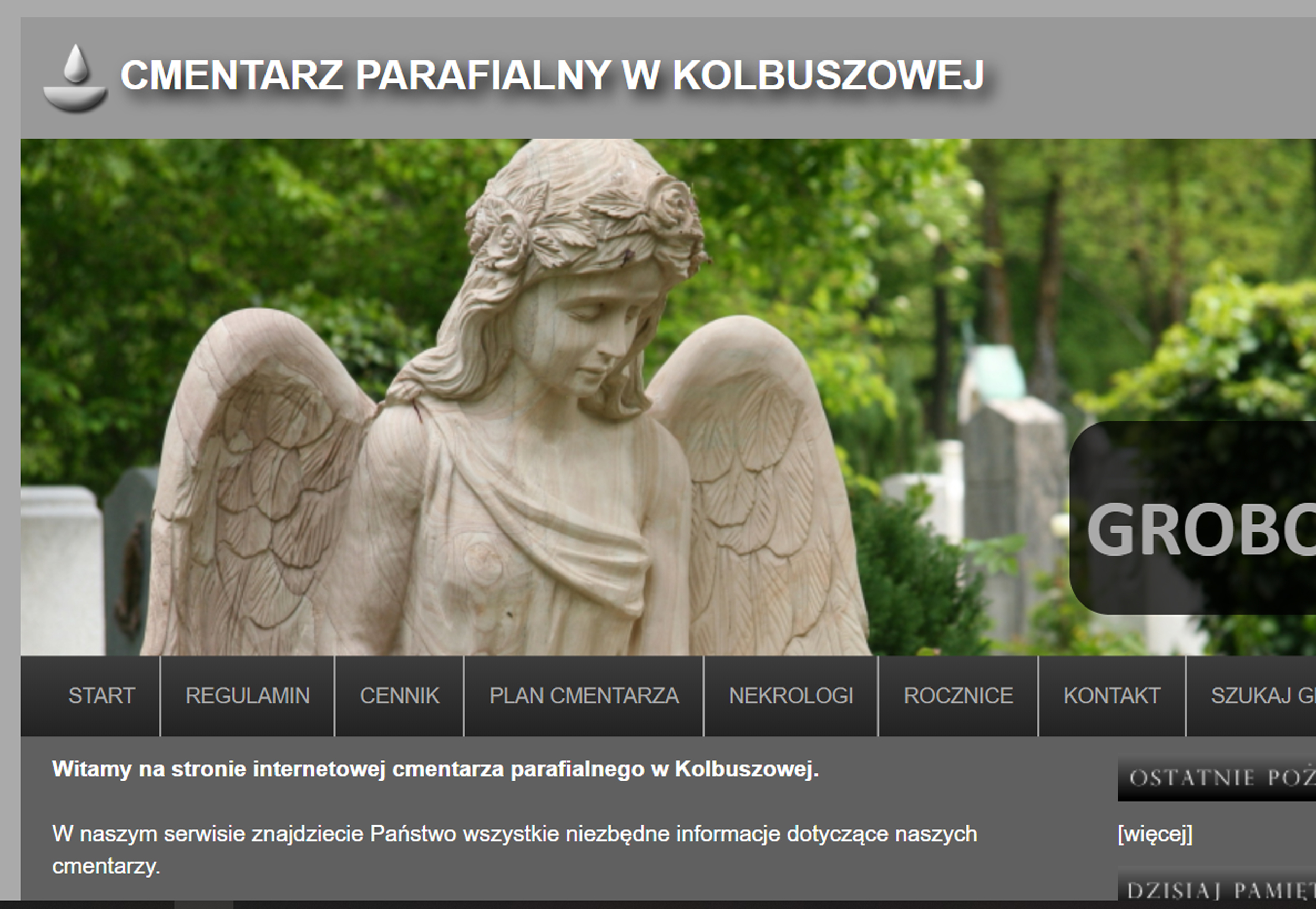 POWIAT KOLBUSZOWSKI. Grób znajdziesz w internecie |LISTA LINKÓW| - Zdjęcie główne