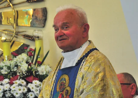 95.lat księdza Tadeusza Kuliga z parafii w Trzęsówce - Zdjęcie główne