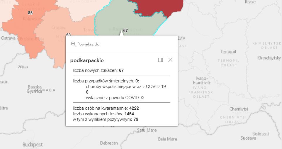 Koronawirus na Podkarpaciu. Nowe dane [poniedziałek - 18 października] - Zdjęcie główne