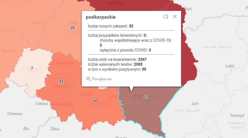 Zakażenia Covid-19 na Podkarpaciu [26 września] - Zdjęcie główne