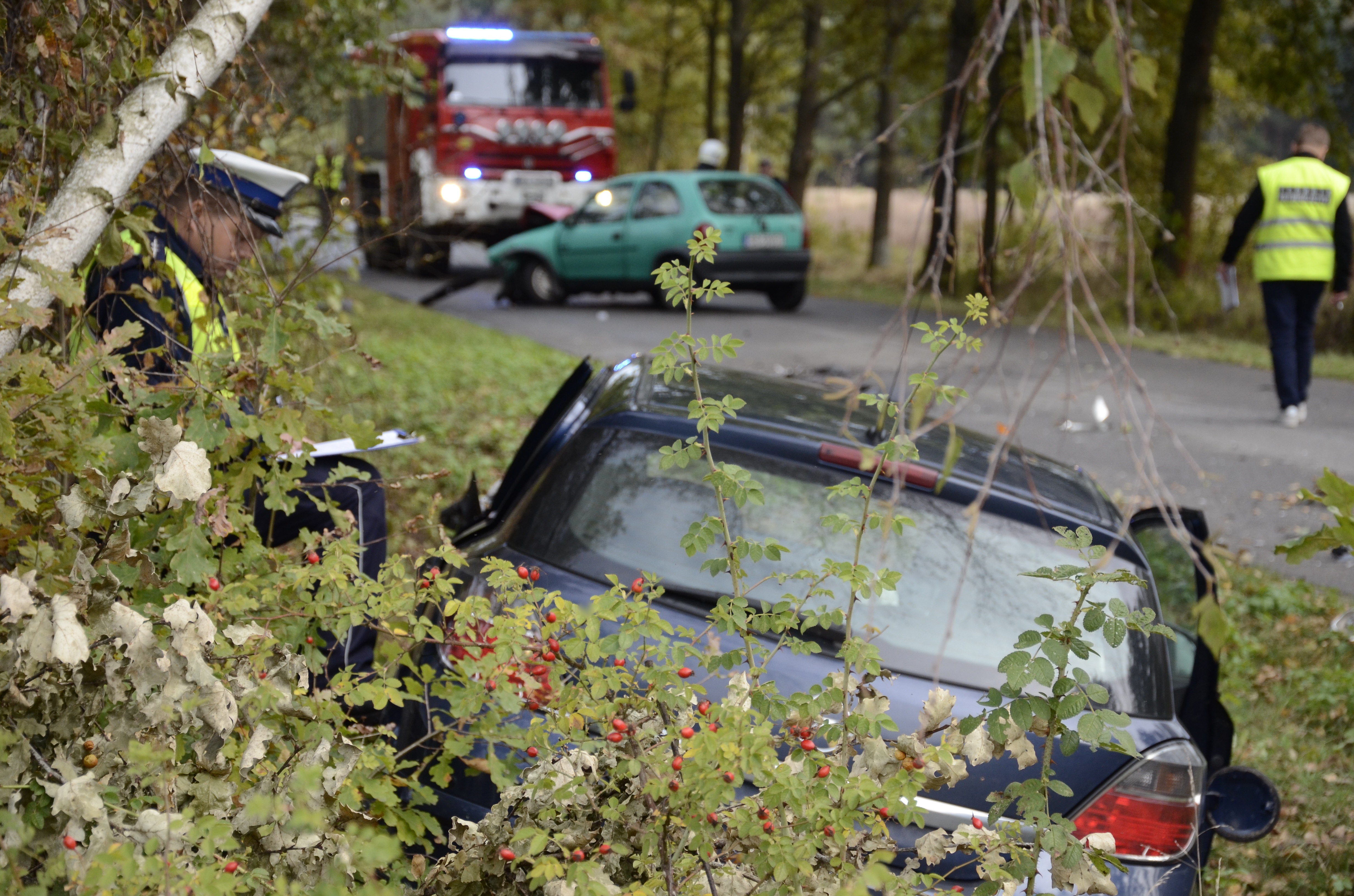 Wypadek z udziałem nieoznakowanego auta kolbuszowskiej policji [ZDJĘCIA|MAPA] - Zdjęcie główne