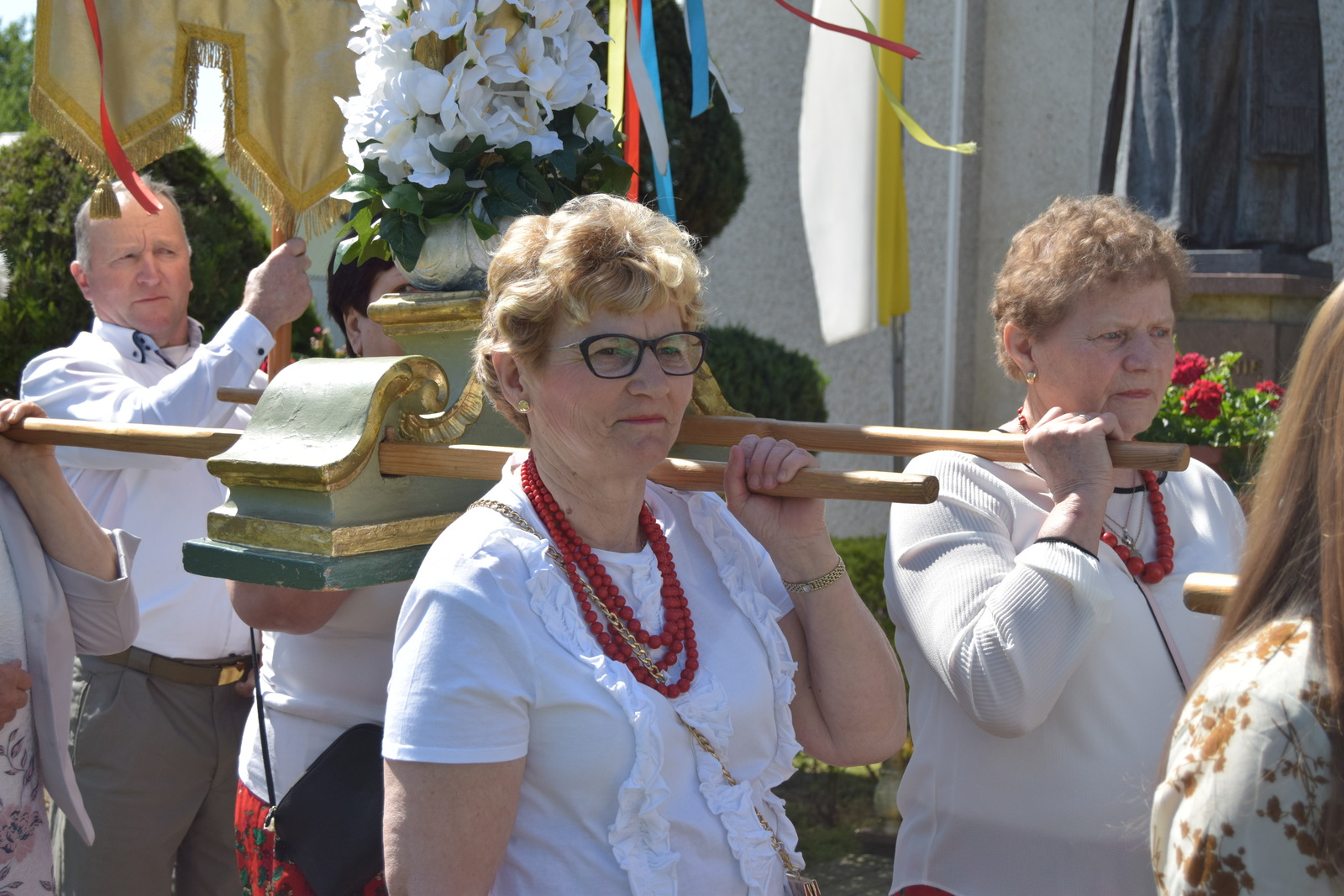 Boże Ciało w parafii Cmolas.