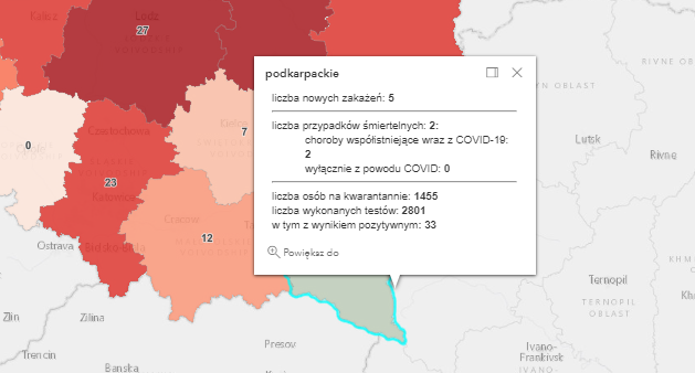 Zakażenia koronawirusem na Podkarpaciu [wtorek - 15 czerca] - Zdjęcie główne