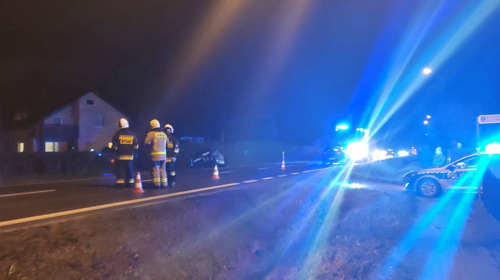 Wypadek na jednej z kolbuszowskich ulic [FOTO] - Zdjęcie główne