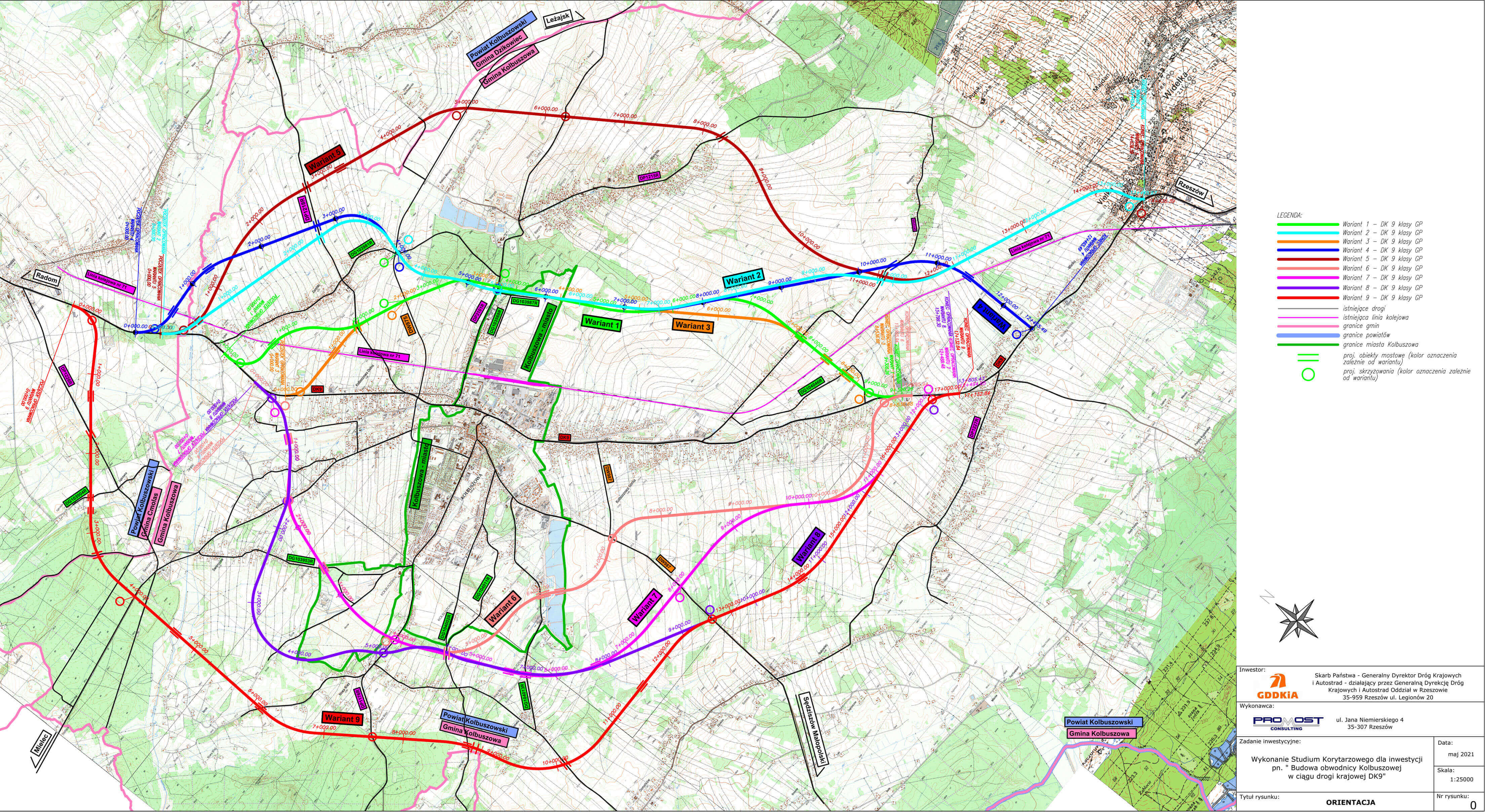 Zabierz głos w sprawie przebiegu obwodnicy Kolbuszowej [MAPA] - Zdjęcie główne