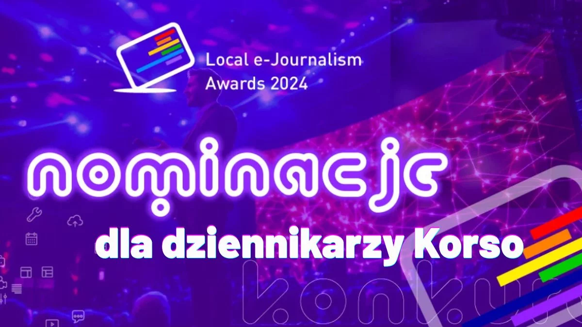 Dziennikarze Korso w ogólnopolskim konkursie Local e-Journalism Awards 2024 - Zdjęcie główne