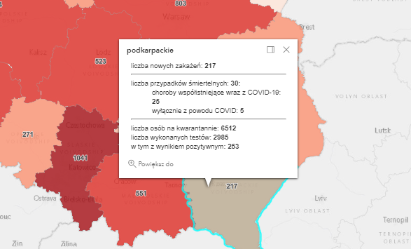 Coraz mniej zakażeń na Podkarpaciu [piątek - 30 kwietnia] - Zdjęcie główne