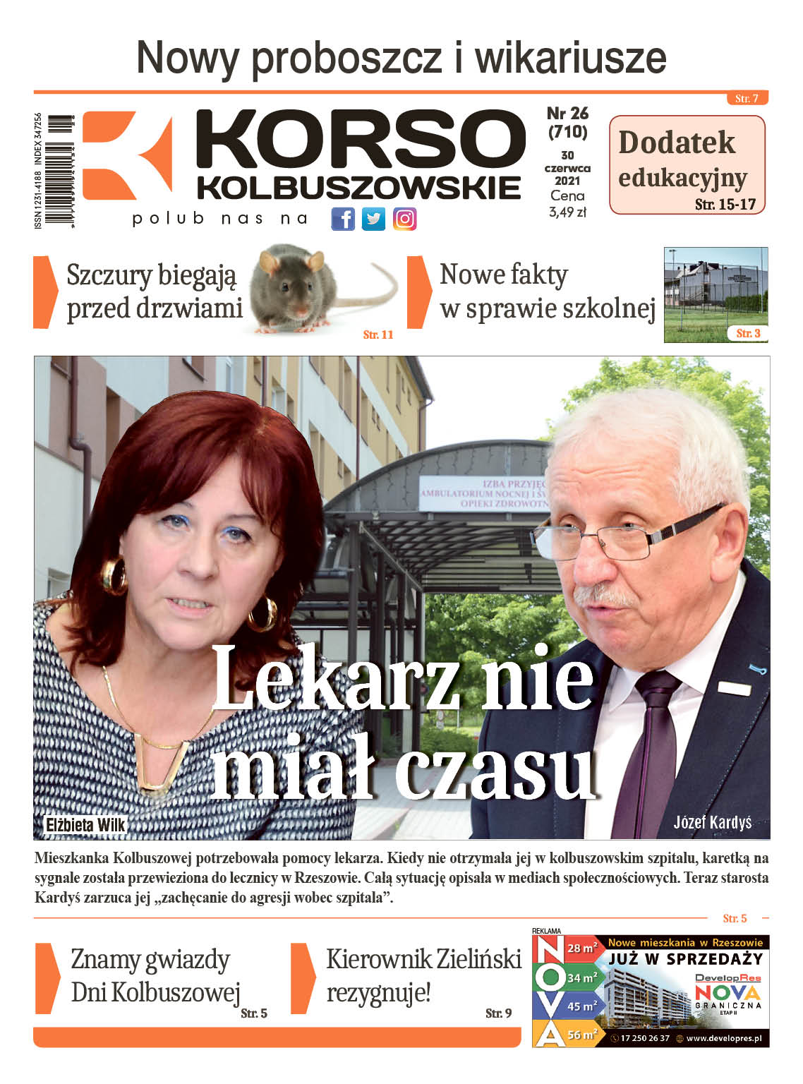 W środę, 30 czerwca nowy numer. 