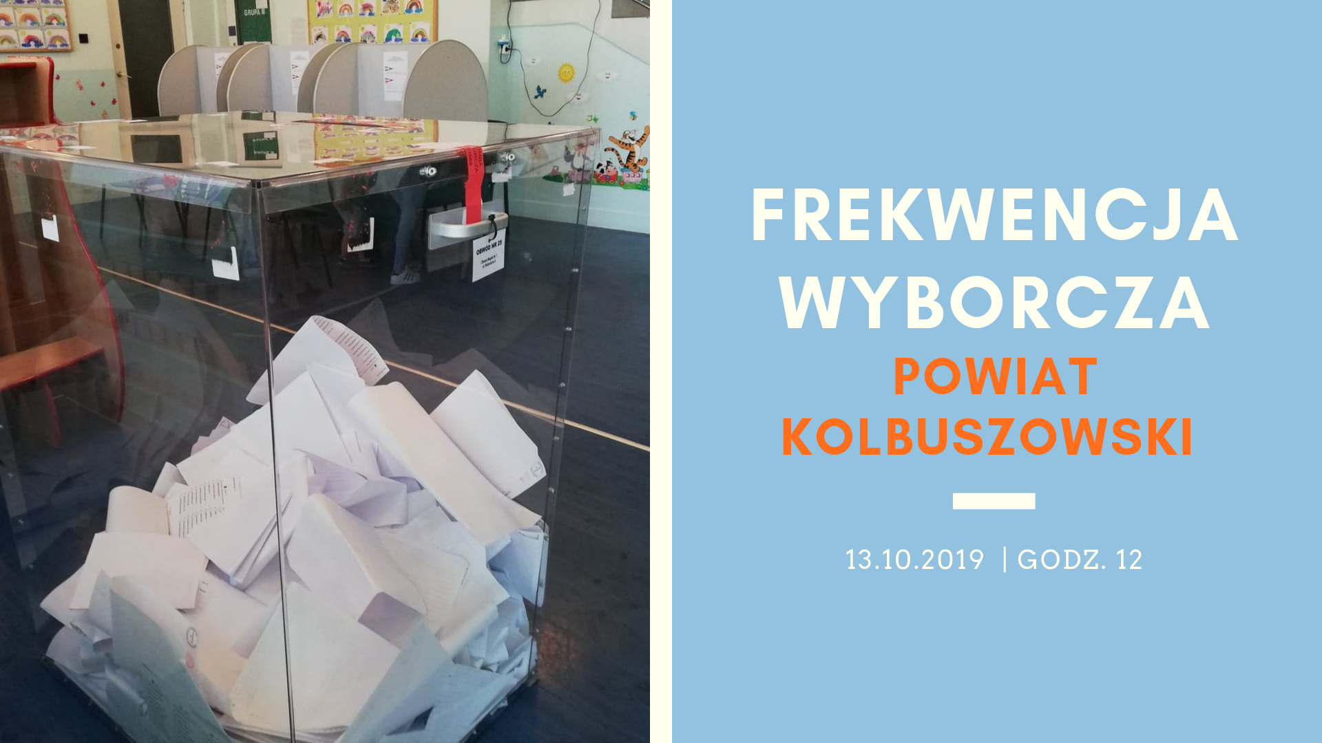 Dzisiaj wybory parlamentarne. Jak wgląda frekwencja o godz. 12 w powiecie kolbuszowskim? [WYBORY 2019] - Zdjęcie główne