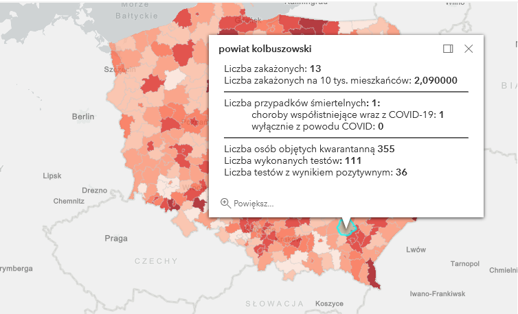 Covid-19 w powiecie kolbuszowskim i na Podkarpaciu. Przypadek śmiertelny [wtorek - 16 marca] - Zdjęcie główne