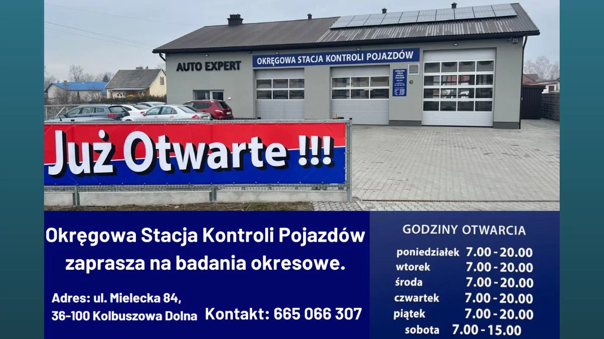 Nowa Okręgowa Stacja Kontroli Pojazdów w Kolbuszowej Dolnej już otwarta. Profesjonalne przeglądy pojazdów - Zdjęcie główne