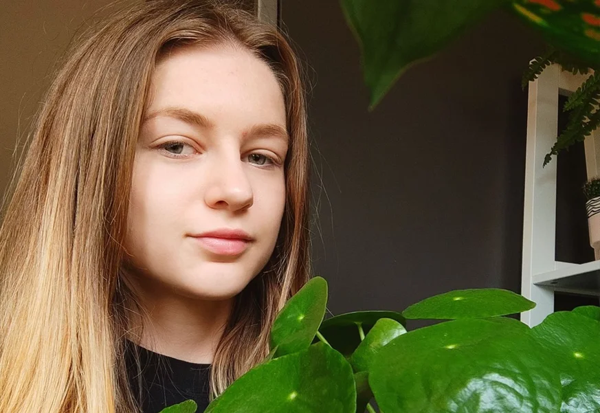 Julia Wlazło ze szkoły w Weryni o pielęgnacji pieniążka - Zdjęcie główne