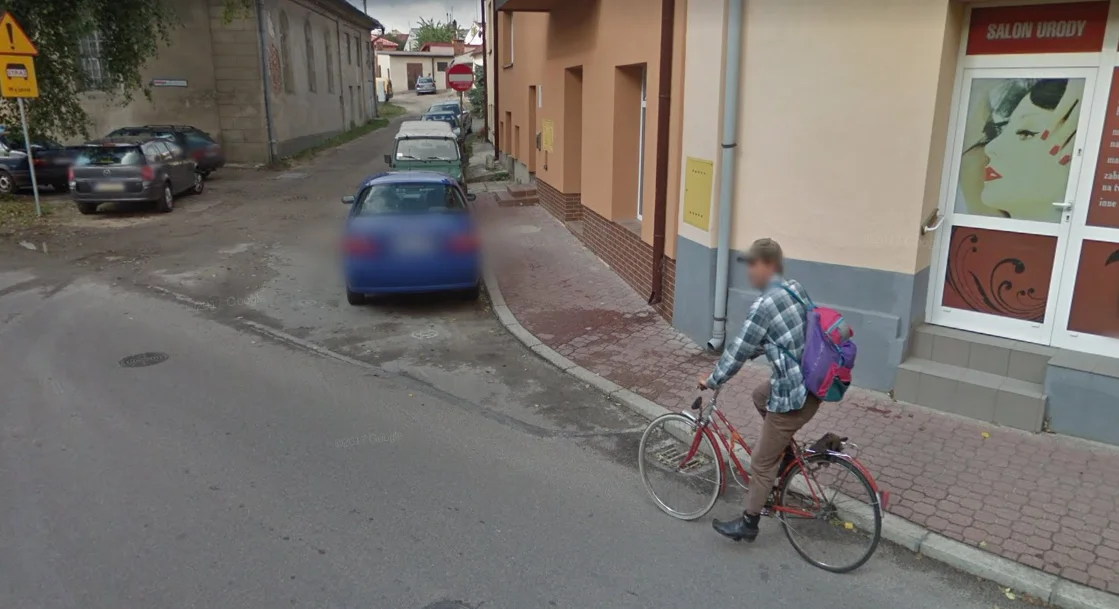 Kolbuszowa na zdjęciach Google Street View