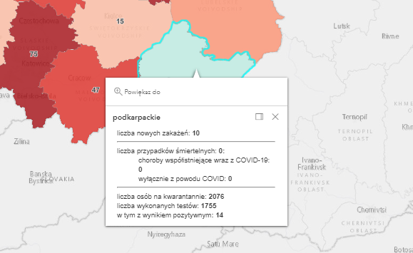 Bardzo mała liczba zakażeń na Podkarpaciu [poniedziałek - 24 maja] - Zdjęcie główne