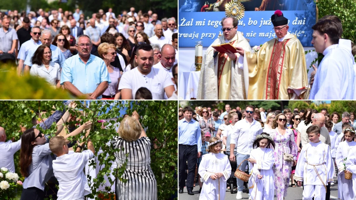 Boże Ciało 2024 w parafii Brata Alberta w Kolbuszowej. Setki wiernych na ulicach miasta [ZDJĘCIA - WIDEO] - Zdjęcie główne