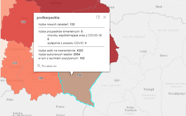 Zakażenia koronawirusem na Podkarpaciu [piątek - 15 października] - Zdjęcie główne