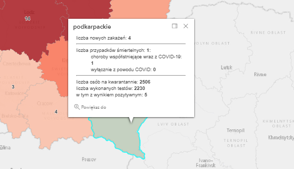 Nowe zakażenia na Podkarpaciu [środa - 30 czerwca] - Zdjęcie główne