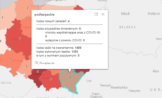 Zakażenia koronawirusem na Podkarpaciu [poniedziałek - 21 czerwca] - Zdjęcie główne