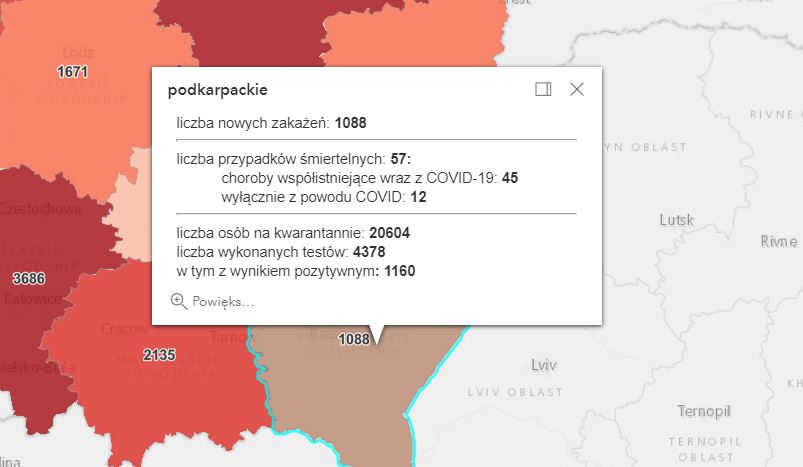 Dane z 10 kwietnia 2021