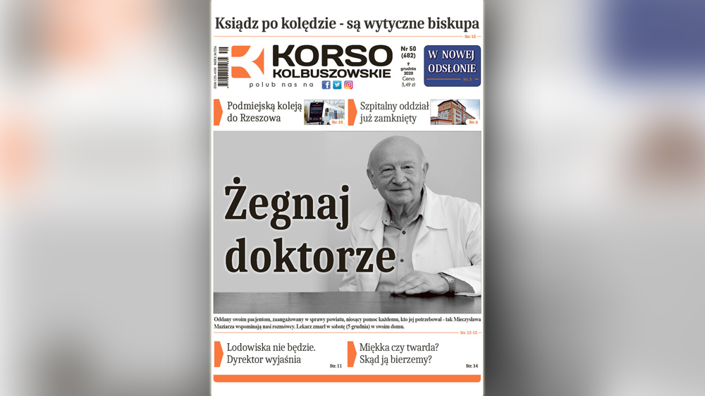 Nowy numer Korso Kolbuszowskie 50/2020 - Zdjęcie główne