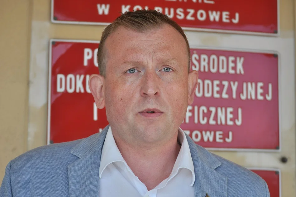 Tomasz Buczek mówił o kontroli straży pożarnej w starostwie w Kolbuszowej. Były nieprawidłowości  - Zdjęcie główne