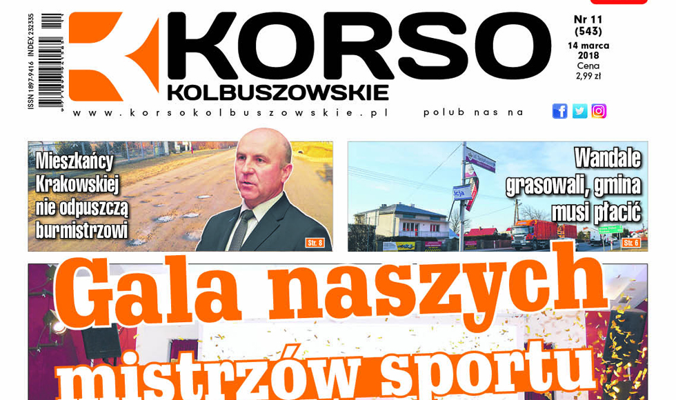 Nowy numer tygodnika Korso Kolbuszowskie - nr 11/2018 - Zdjęcie główne