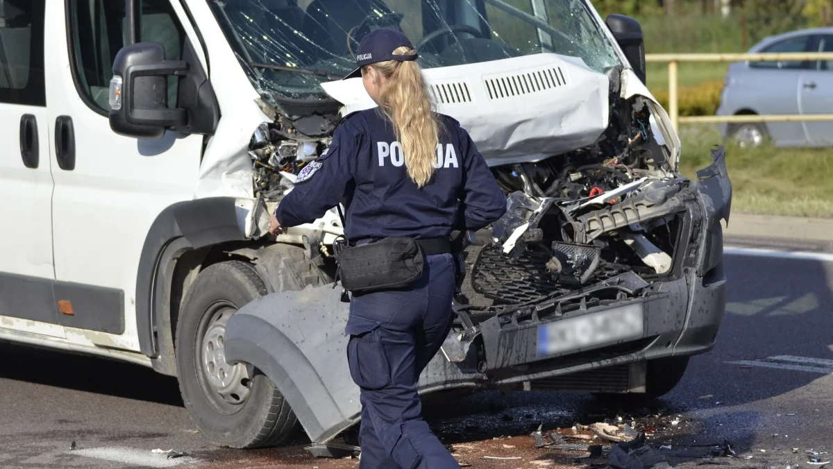 Wypadek na drodze krajowej nr 9 w Widełce. Dwie osoby trafiły do szpitala [AKTUALIZACJA - ZDJĘCIA - WIDEO] - Zdjęcie główne