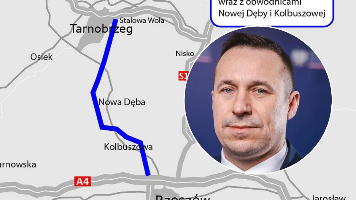 Co z obwodnicą Kolbuszowej i Nowej Dęby? Wiceminister infrastruktury zabrał głos - Zdjęcie główne