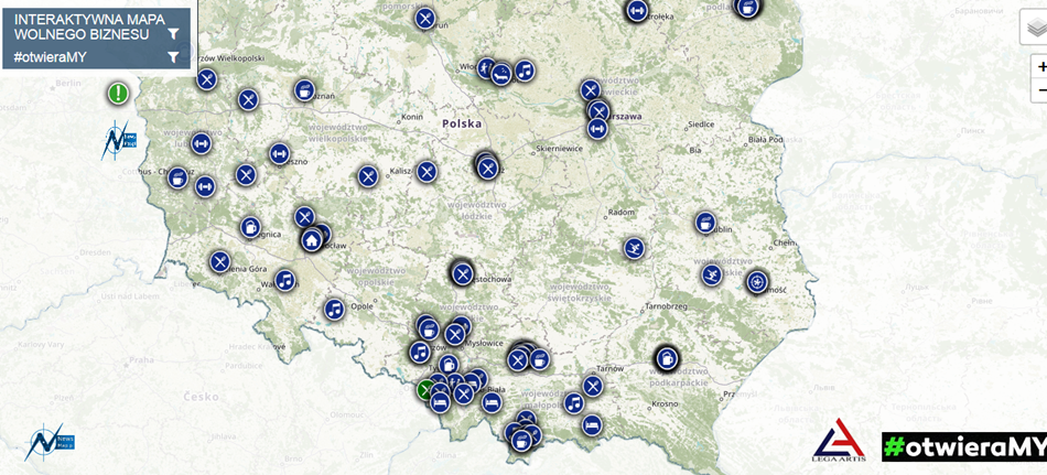 #OTWIERAMY - Lista otwartych lokali na Podkarpaciu i w całym kraju [MAPA]  - Zdjęcie główne