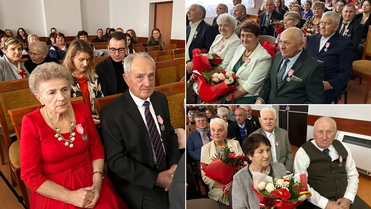 Razem od pół wieku! Złote gody par z gminy Majdan Królewski. Jubilaci odebrali pamiątkowe medale [ZDJĘCIA - LISTA NAZWISK] - Zdjęcie główne