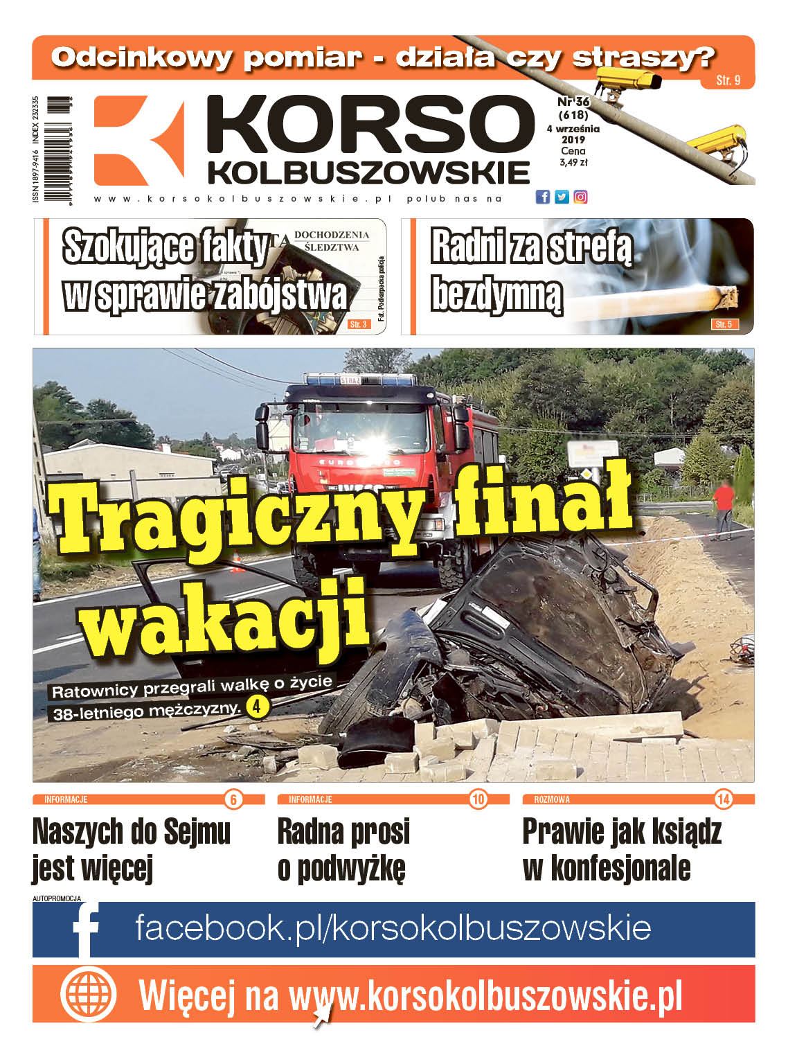 Nowy numer Korso Kolbuszowskie - nr 36/2019 - Zdjęcie główne