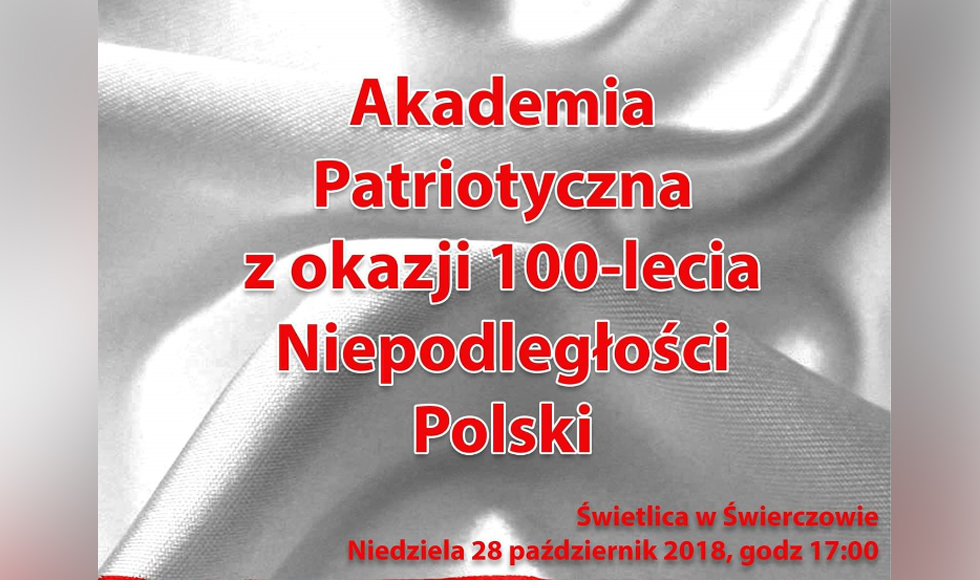 Akademia patriotyczna w Świerczowie. Sprawdź program  - Zdjęcie główne