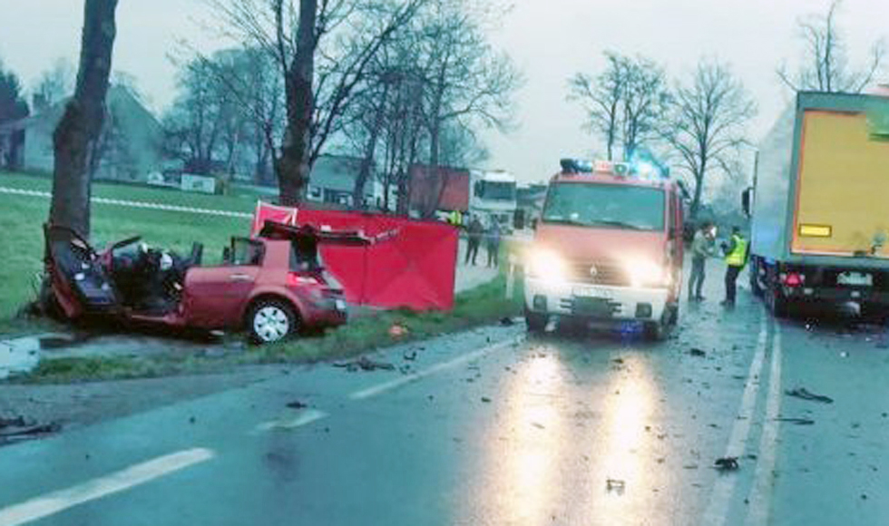 Z PODKARPACIA. Śmiertelny wypadek na drodze krajowej. Nie żyje 21-letnia kobieta  - Zdjęcie główne