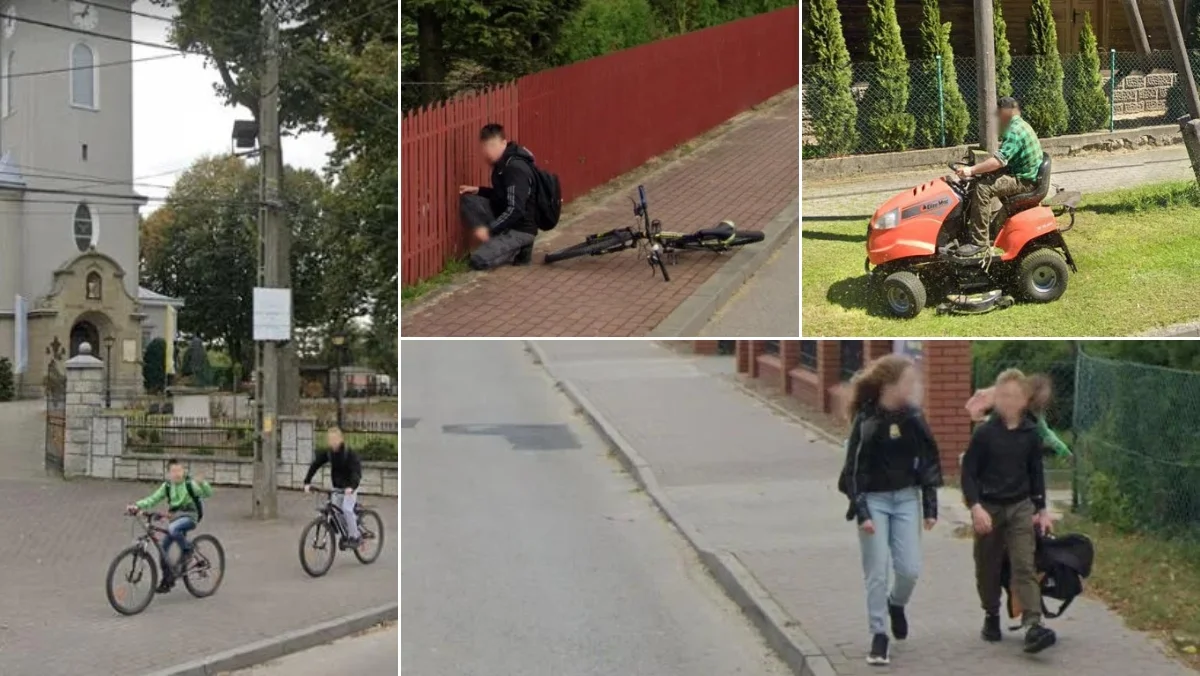 Cmolas w kadrach Google Street View z 2021 roku. Mieszkańcy "przyłapani" przez kamerę podczas pracy lub spaceru [ZDJĘCIA] - Zdjęcie główne