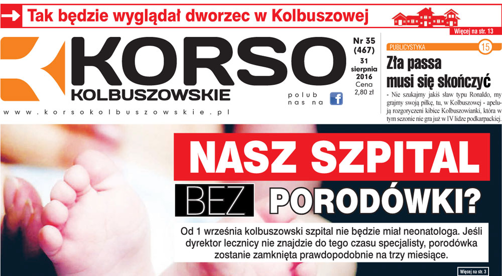 Korso Kolbuszowskie nr 35/2016 - Zdjęcie główne