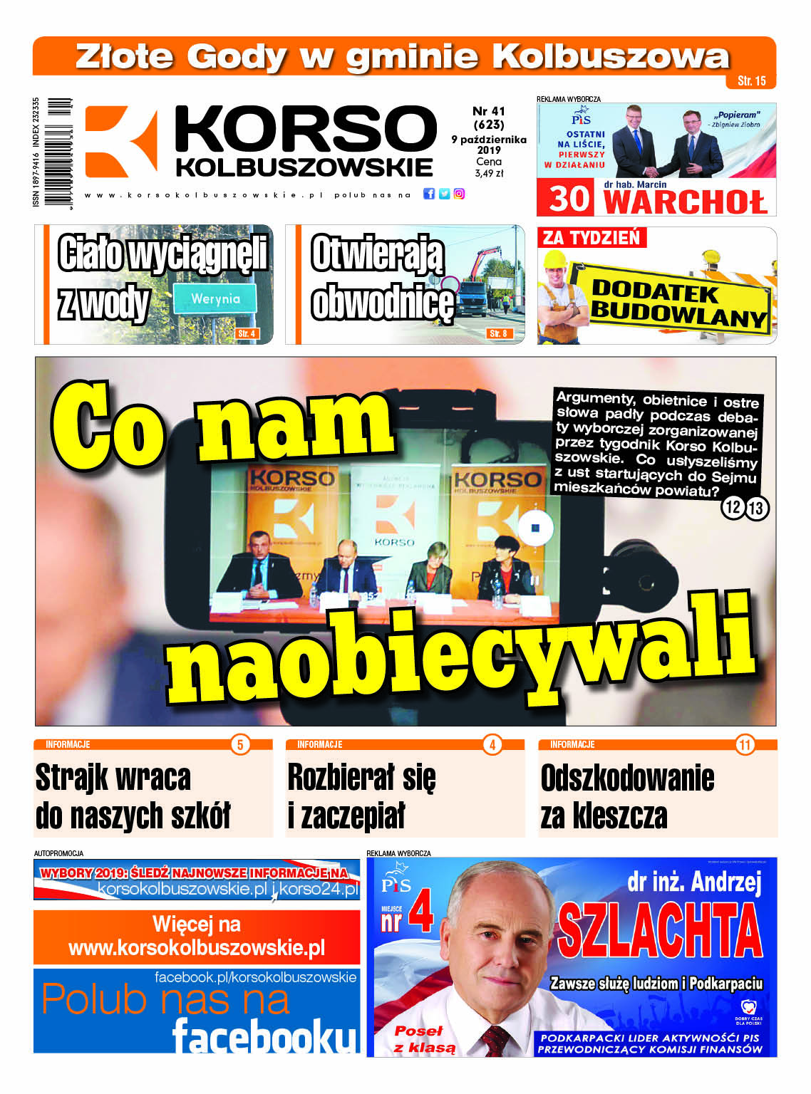 Nowy numer Korso Kolbuszowskie - nr 41/2019 - Zdjęcie główne