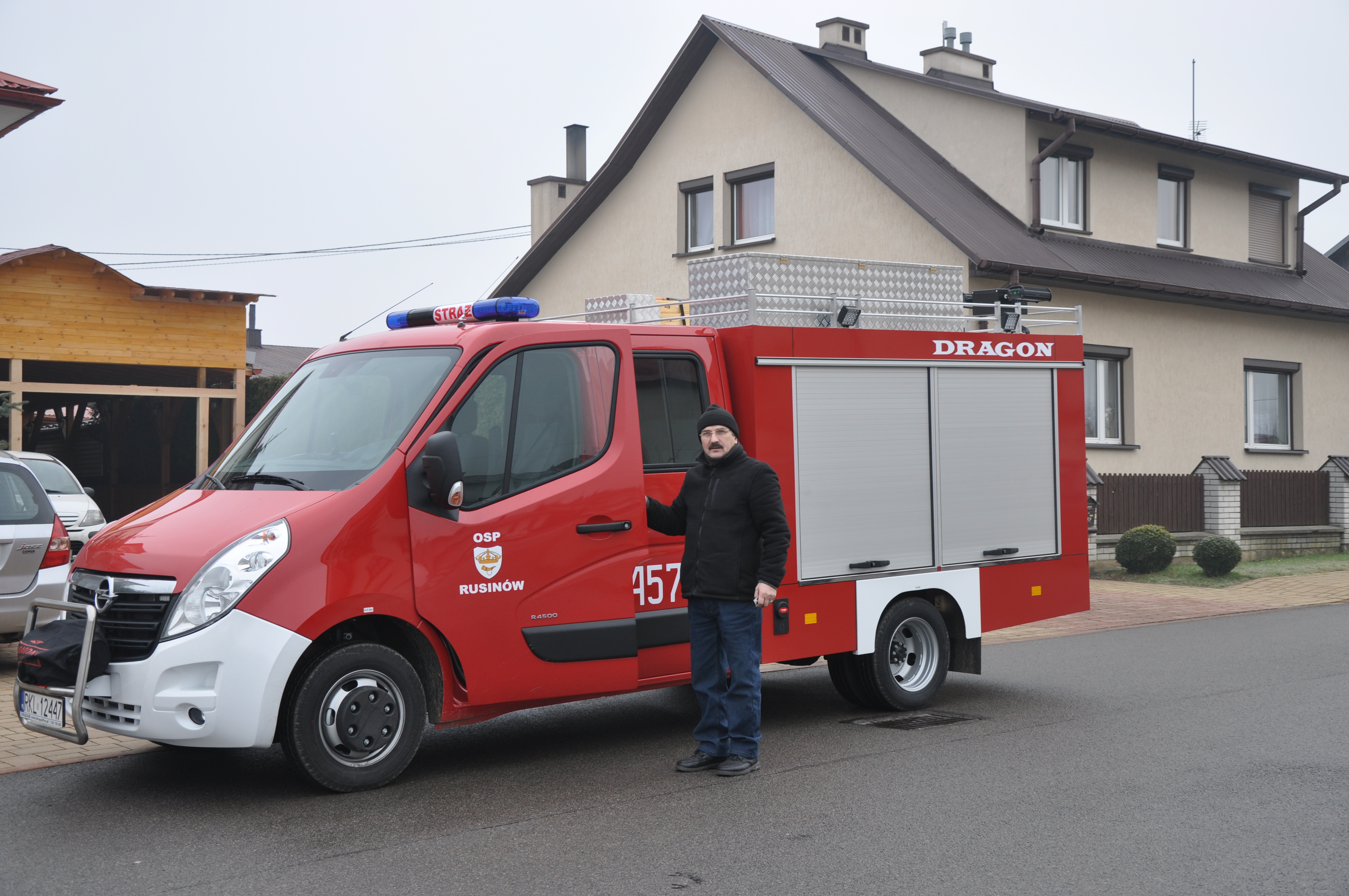Strażacy z Rusinowa mają nowy wóz - Zdjęcie główne