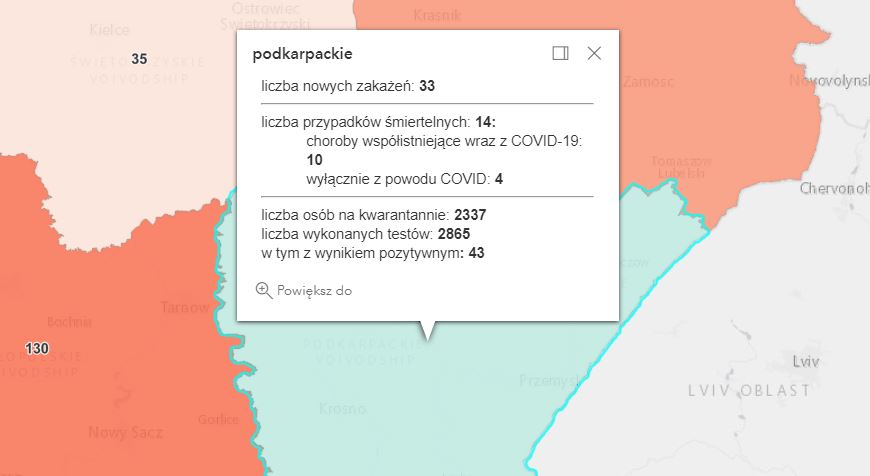 14 kolejnych zgonów na Podkarpaciu [sobota - 22 maja] - Zdjęcie główne